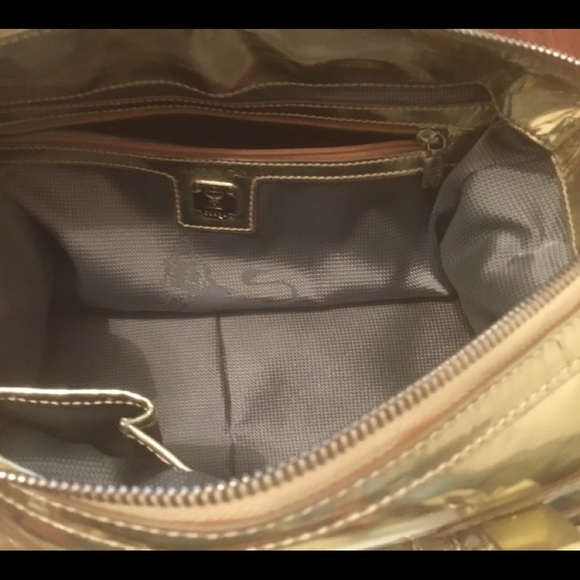 SOLD ☄️💯 MCM Gold Satchel EC Like New🔥 - Picture 8 of 8